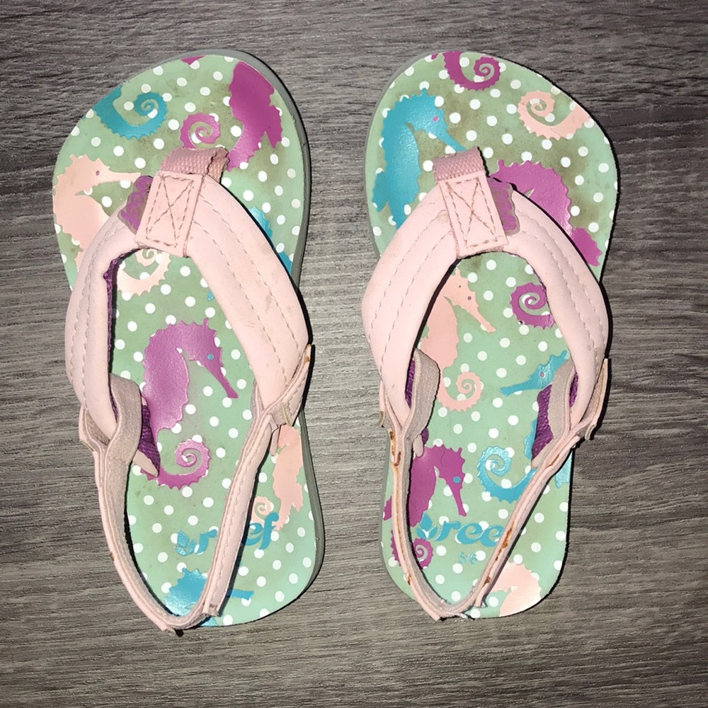 Reef Flip Flop Sandals Seahorse - Picture 1 of 6